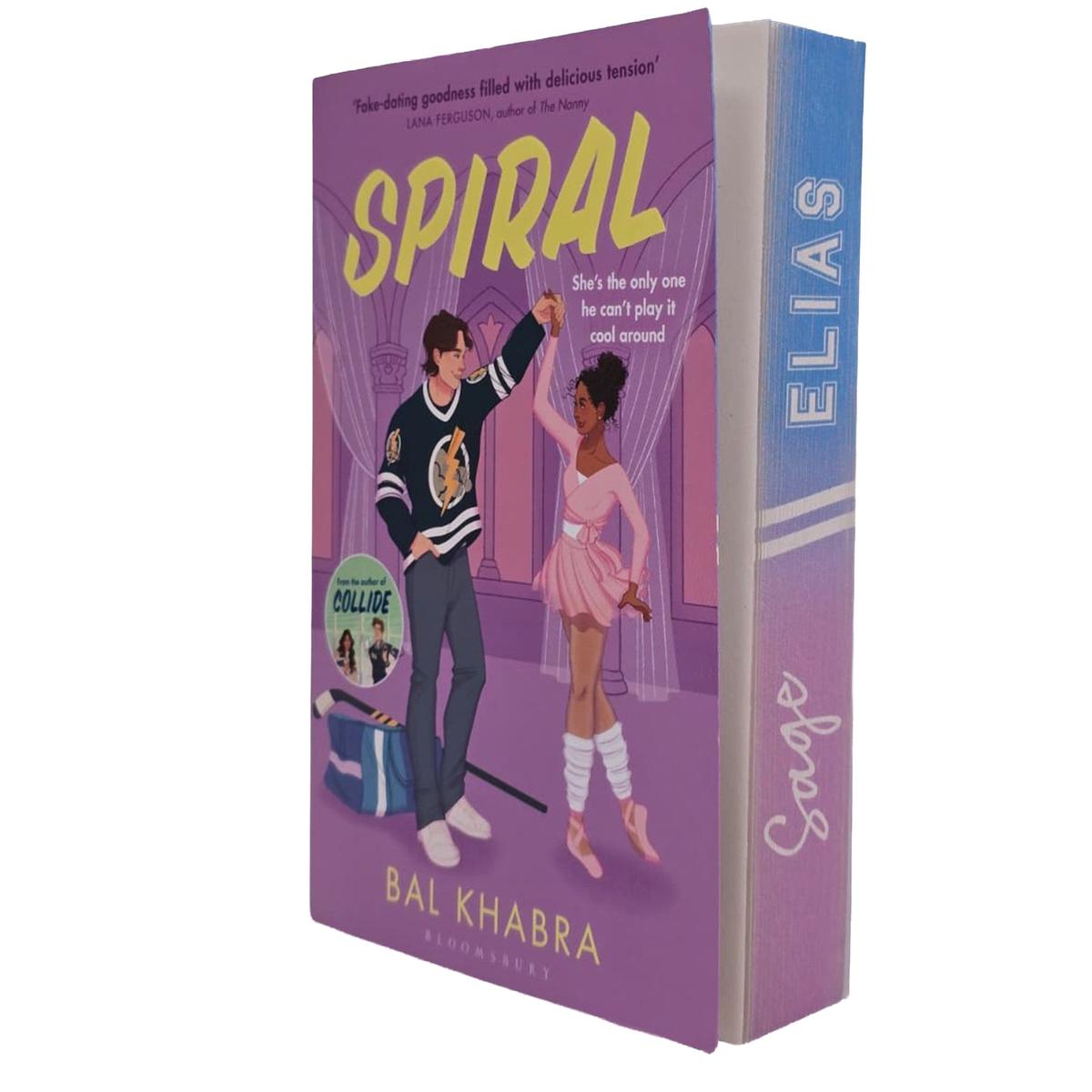 Spiral by Bal Khabra (Off the Ice Series Book 2) Sprayed Edge - Fiction - Paperback