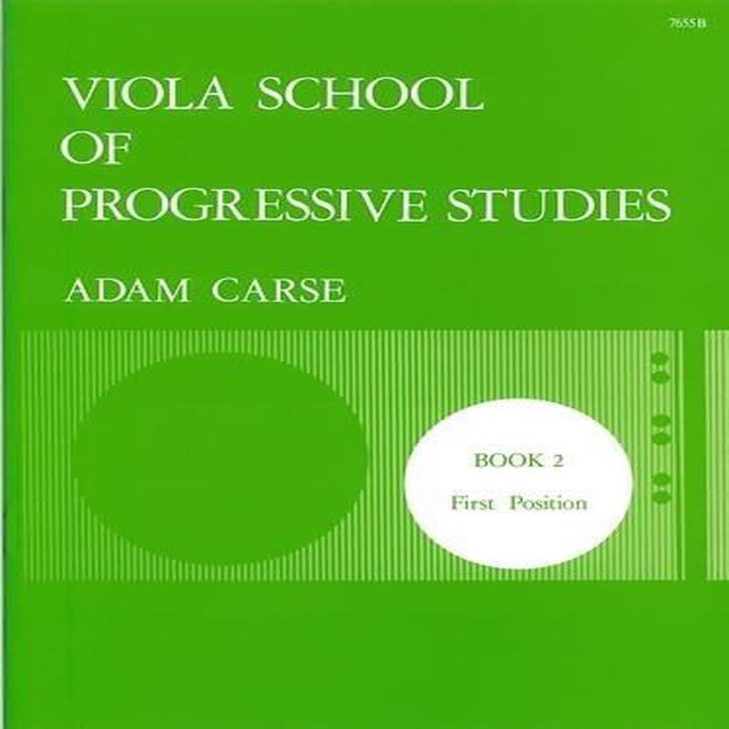 Carse, Progressive Studies for Viola Book 2 (Stainer and Bell)